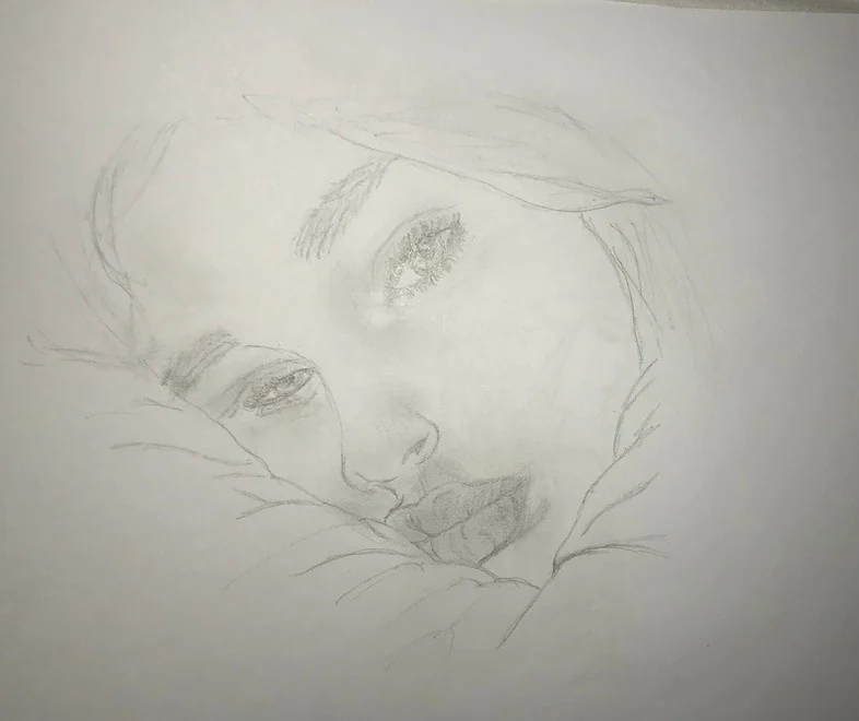 Original pencil sketch